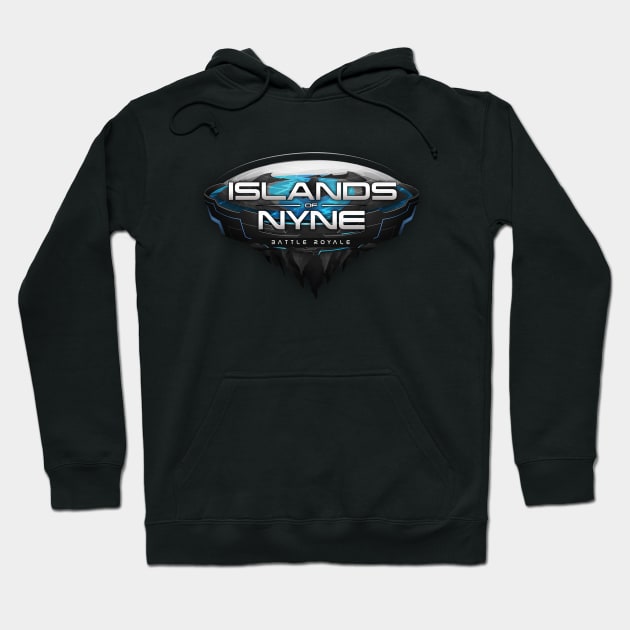 Islands of Nyne Battle Royale Graphic Logo Hoodie by PurpleandOrange